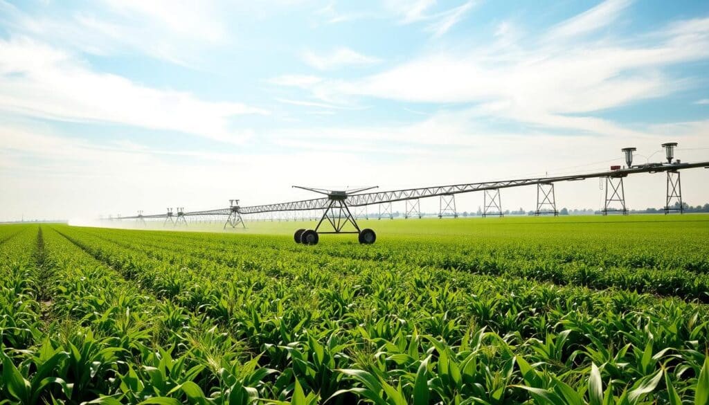 economia de água na agricultura