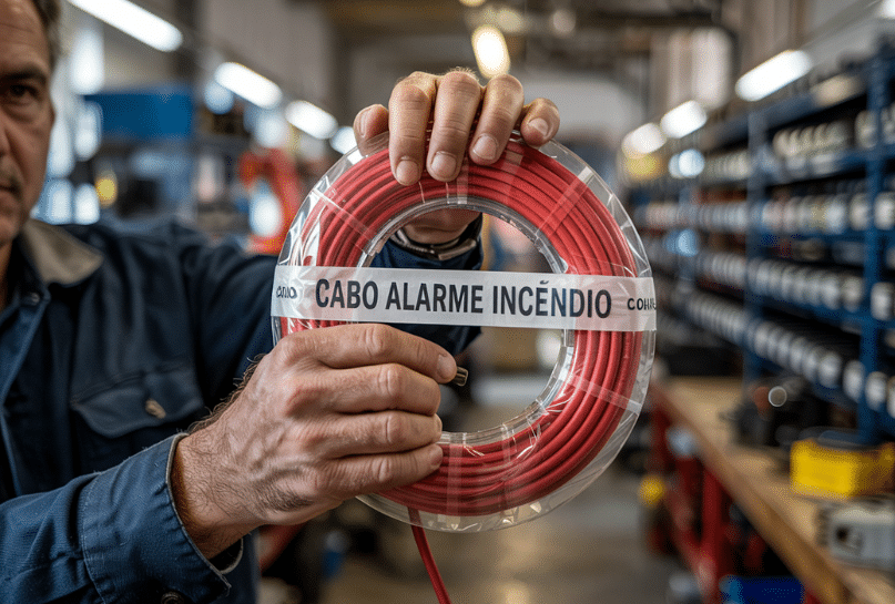 cabo de alarme incêndio endereçavel ou convencional- conduscobre