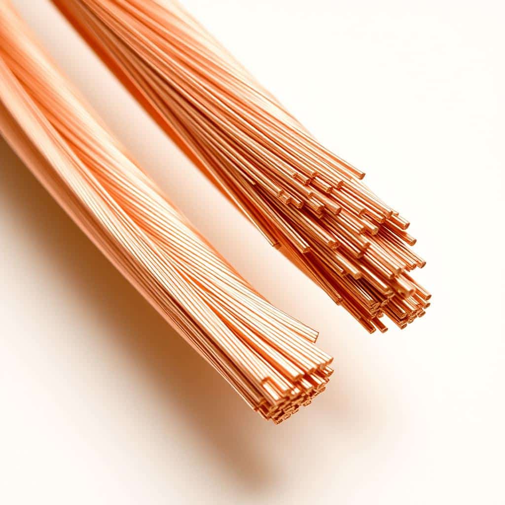 Cabo Flexível de Cobre Nu Conduscobre com múltiplos fios finos Cabo Flexível de Cobre Nu Conduscobre com múltiplos fios finos