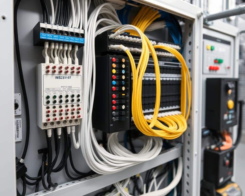 Cabo de controle em aplicação industrial Cabo de controle em aplicação industrial