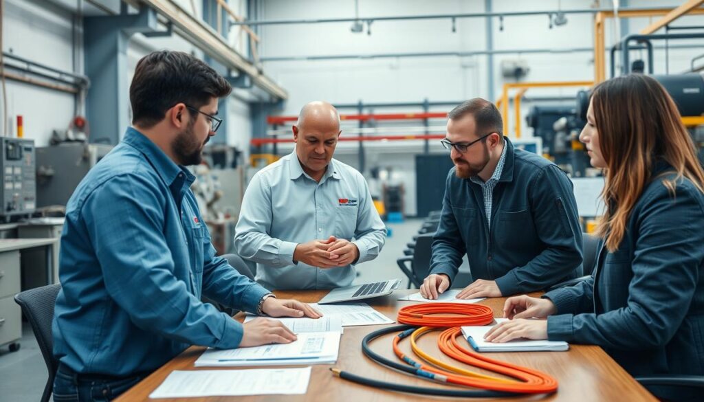 Equipe técnica Conduscobre especializada em instrumentação e controle Equipe técnica Conduscobre especializada em instrumentação e controle