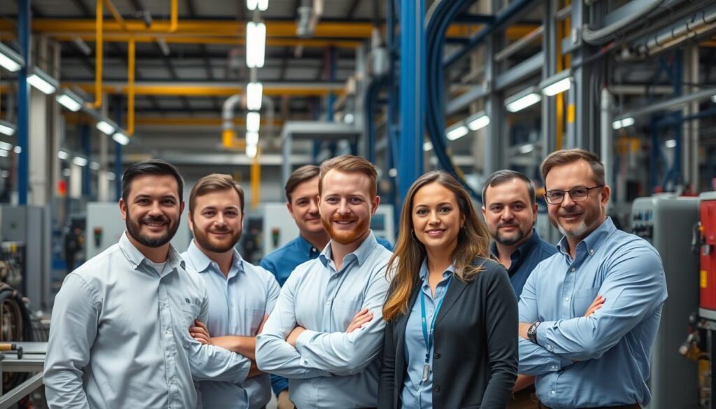 Equipe técnica da Conduscobre pronta para atender sua necessidade em cabos de controle Equipe técnica da Conduscobre pronta para atender sua necessidade em cabos de controle