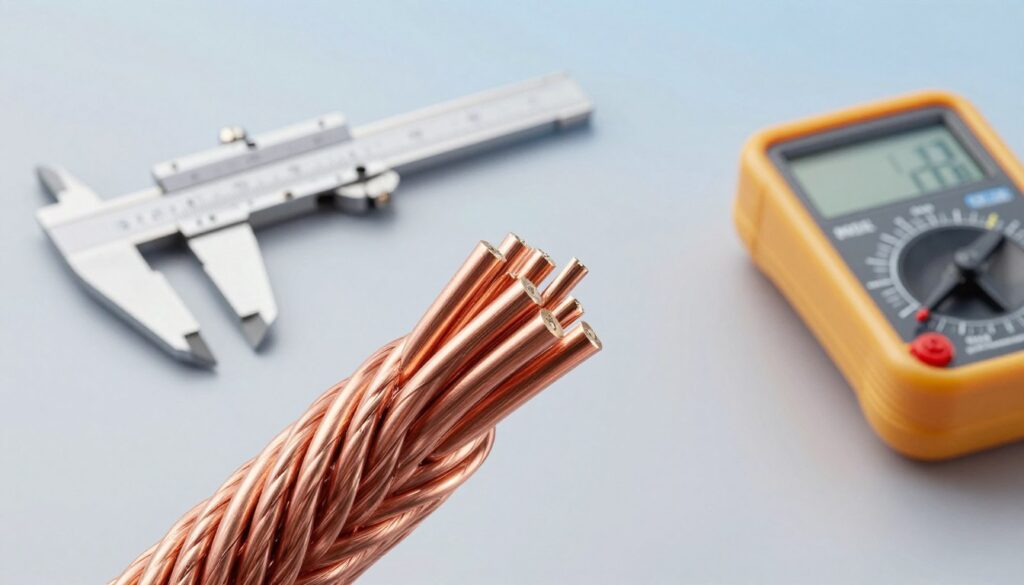 Ficha técnica com bitolas e resistência de cabo cobre nu Ficha técnica com bitolas e resistência de cabo cobre nu